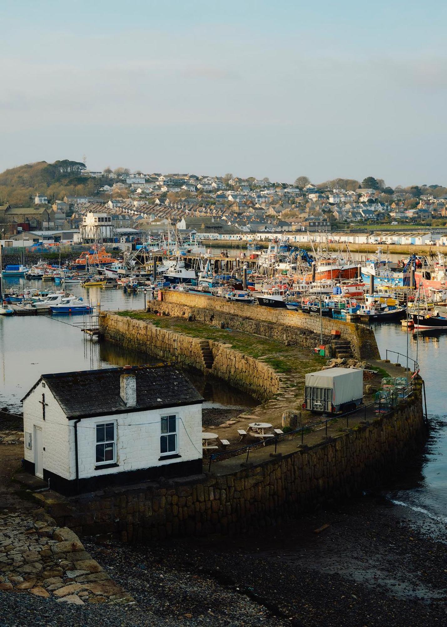 1-Bed Luxury Seafront Cabin In Heart Of Newlyn, Mousehole Ngoại thất bức ảnh